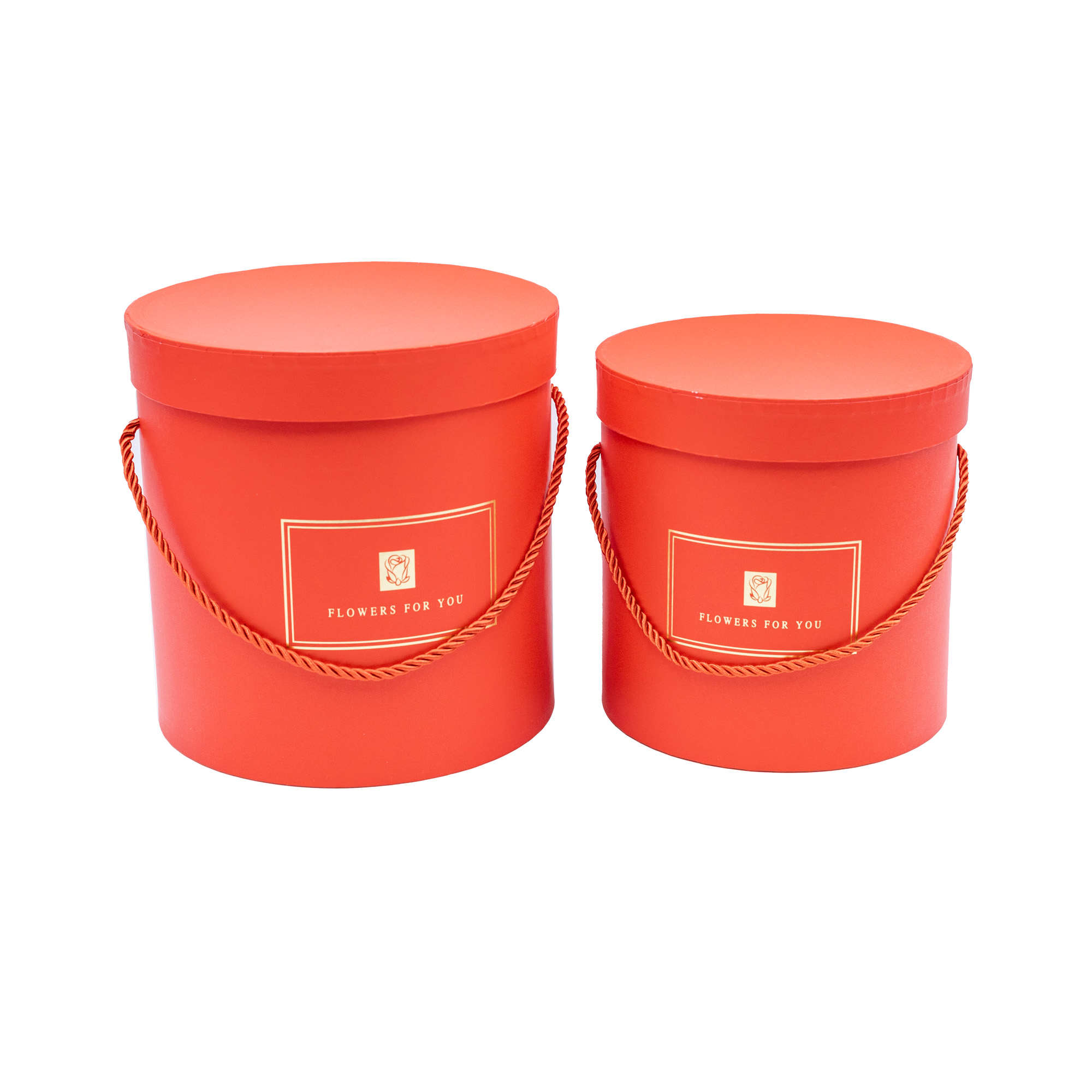 Flower box D20x20, D17.5x17.5cm, 2 pcs